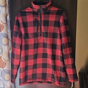 Climate Concepts Quarter Zip Fleece Pullover